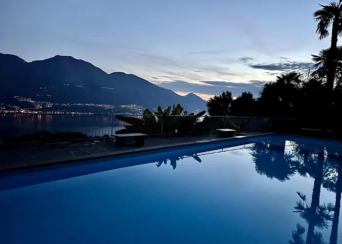 Mit Aussicht Auf Maggiore & Pool * Tenero-Contra